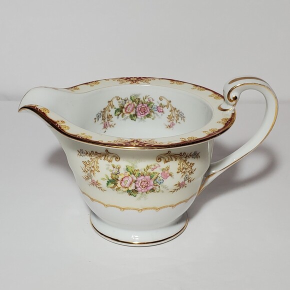 Noritake Creamer Cardinal Japan Floral Vintage - Picture 1 of 10